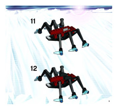 LEGO 4745 instructions page 9 – build guide