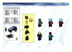 LEGO 4748 instructions page 6 – build guide