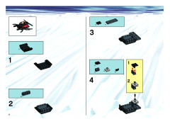 LEGO 4748 instructions page 8 – build guide