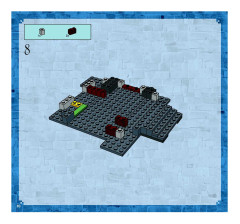 LEGO 4754 instructions page 10 – build guide