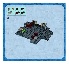 LEGO 4754 instructions page 11 – build guide