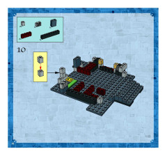 LEGO 4754 instructions page 12 – build guide