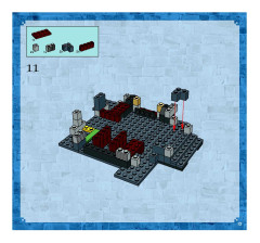 LEGO 4754 instructions page 13 – build guide