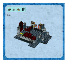 LEGO 4754 instructions page 16 – build guide
