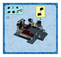 LEGO 4754 instructions page 17 – build guide