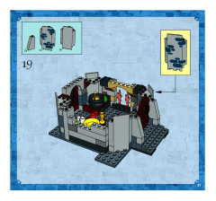 LEGO 4754 instructions page 21 – build guide