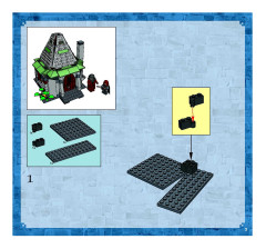LEGO 4754 instructions page 3 – build guide