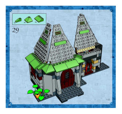 LEGO 4754 instructions page 34 – build guide