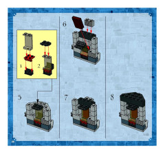 LEGO 4754 instructions page 38 – build guide