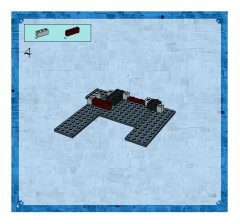 LEGO 4754 instructions page 6 – build guide