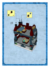 LEGO 4756 instructions page 28 – build guide