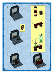 LEGO 4757 instructions page 74 – build guide