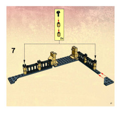 LEGO 4766 instructions page 17 – build guide
