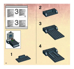 LEGO 4766 instructions page 22 – build guide