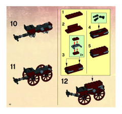 LEGO 4766 instructions page 42 – build guide