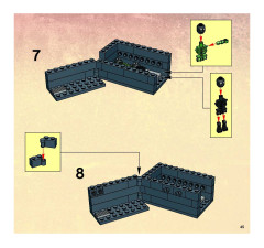 LEGO 4766 instructions page 45 – build guide