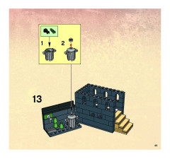 LEGO 4766 instructions page 49 – build guide