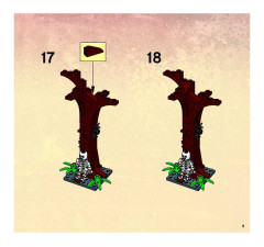 LEGO 4766 instructions page 9 – build guide