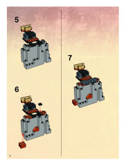 LEGO 4767 instructions page 8 – build guide