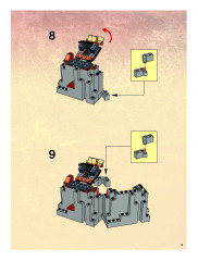 LEGO 4767 instructions page 9 – build guide