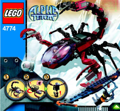 LEGO 4774 instructions page 1 – build guide