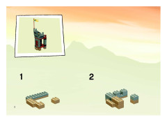 LEGO 4777 instructions page 2 – build guide