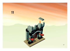 LEGO 4777 instructions page 23 – build guide