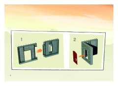 LEGO 4777 instructions page 4 – build guide