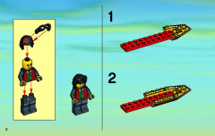 LEGO 4778 instructions page 2 – build guide