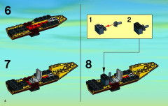LEGO 4778 instructions page 4 – build guide