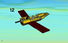 LEGO 4778 instructions page 8 – build guide