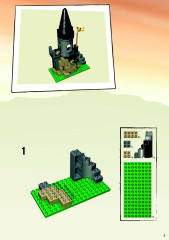 LEGO 4779 instructions page 5 – build guide