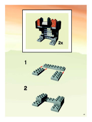 LEGO 4785 instructions page 47 – build guide