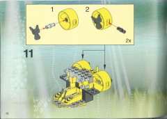 LEGO 4789 instructions page 10 – build guide