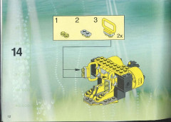 LEGO 4789 instructions page 12 – build guide