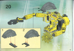 LEGO 4789 instructions page 19 – build guide