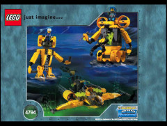 LEGO 4794 instructions page 36 – build guide