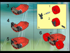LEGO 4796 instructions page 5 – build guide