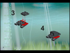 LEGO 4798 instructions page 6 – build guide