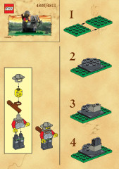 LEGO 4801 instructions page 1 – build guide