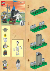 LEGO 4817 instructions page 1 – build guide