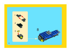 LEGO 4838 instructions page 14 – build guide