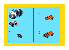 LEGO 4838 instructions page 2 – build guide
