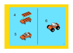 LEGO 4838 instructions page 3 – build guide