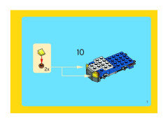 LEGO 4838 instructions page 7 – build guide