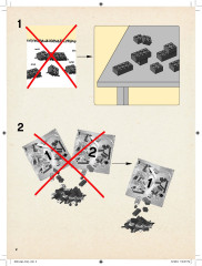 LEGO 4840 instructions page 2 – build guide