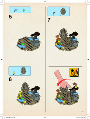 LEGO 4840 instructions page 5 – build guide