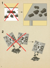 LEGO 4841 instructions page 2 – build guide