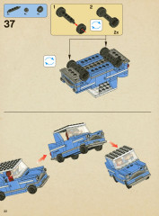 LEGO 4841 instructions page 22 – build guide