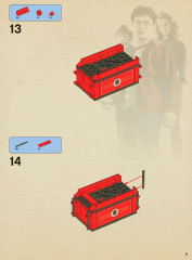 LEGO 4841 instructions page 9 – build guide